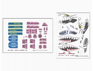 Freewing A-10 V2 Thunderbolt II Twin 80mm EDF Jet Decal B